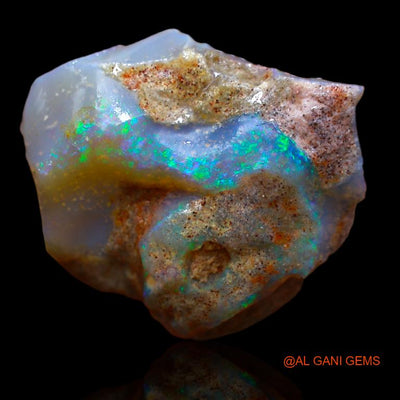 13.00 Cts Unheated Australian Fire Opal Loose Gemstone Fancy Rough Natural 22x20x5 mm R-839