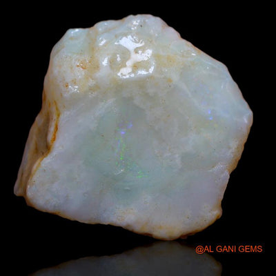 23.00 Cts Natural Australian Fire Opal Loose Gemstone Fancy Rough 23x23x6 mm R-841