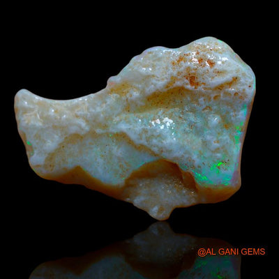 20.00 Cts Natural Australian Fire Opal Loose Gemstone Fancy Rough 33x24x5 mm R-842
