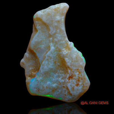 20.00 Cts Natural Australian Fire Opal Loose Gemstone Fancy Rough 33x24x5 mm R-842