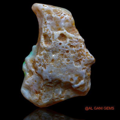 20.00 Cts Natural Australian Fire Opal Loose Gemstone Fancy Rough 33x24x5 mm R-842