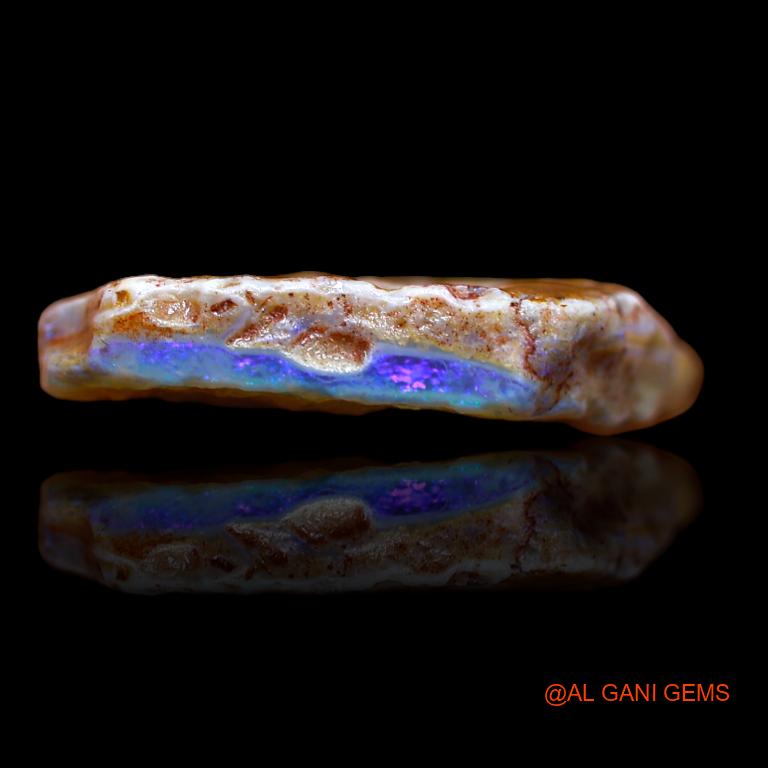 15.00 Cts Natural Australian Fire Opal Fancy Rough Loose Gemstone For Jewelry 25x20x5 mm R-844