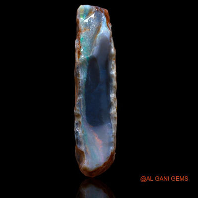 43.00 Cts Unheated Australian Fire Opal Loose Gemstone Fancy Rough Natural 38x19x8 mm R-846