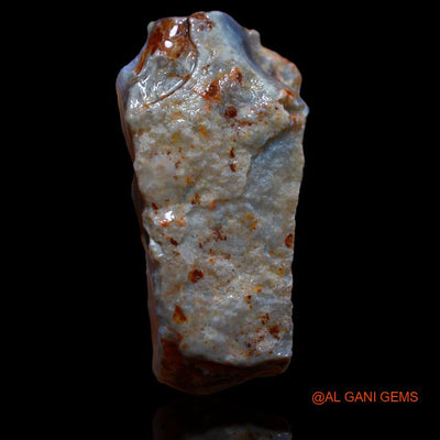 43.00 Cts Unheated Australian Fire Opal Loose Gemstone Fancy Rough Natural 38x19x8 mm R-846