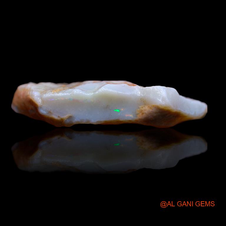 33.00 Cts Natural Australian Fire Opal Loose Gemstone Fancy Rough 34x22x7 mm R-847