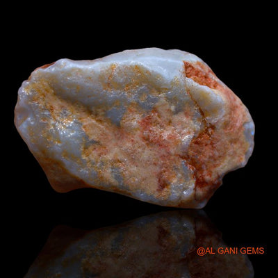 33.00 Cts Natural Australian Fire Opal Loose Gemstone Fancy Rough 34x22x7 mm R-847