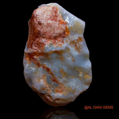 33.00 Cts Natural Australian Fire Opal Loose Gemstone Fancy Rough 34x22x7 mm R-847