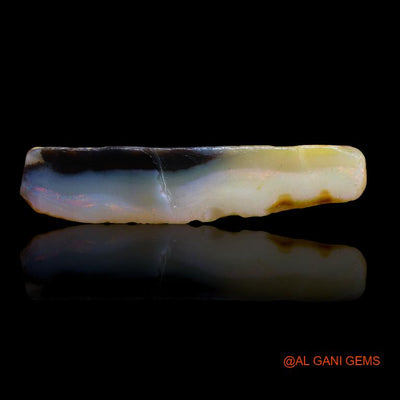 28.00 Cts Unheated Australian Fire Opal Loose Gemstone Fancy Rough Natural 38x10x8 mm R-848