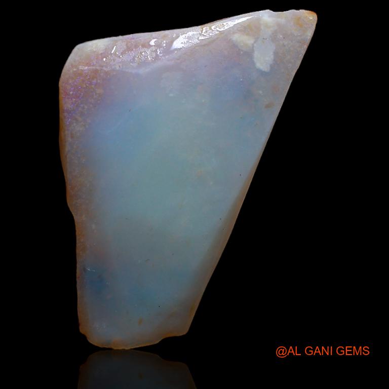 18.00 Cts Natural Australian Fire Opal Loose Gemstone Fancy Rough 33x20x5 mm R-849