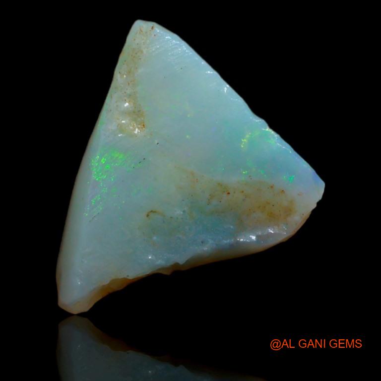 6.40 Cts Natural Australian Fire Opal Loose Gemstone Fancy Rough 15x13x5 mm R-84