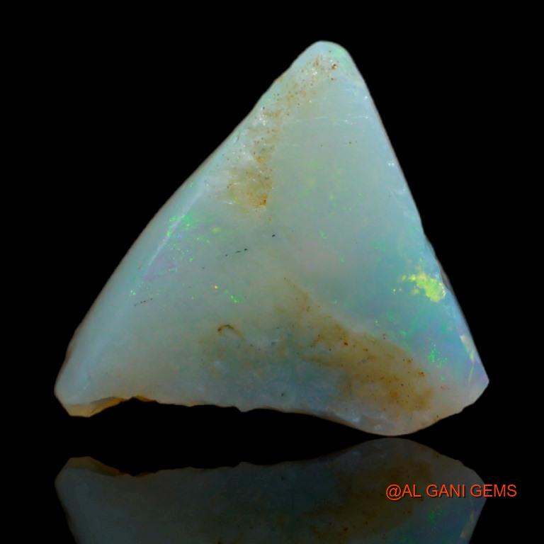 6.40 Cts Natural Australian Fire Opal Loose Gemstone Fancy Rough 15x13x5 mm R-84