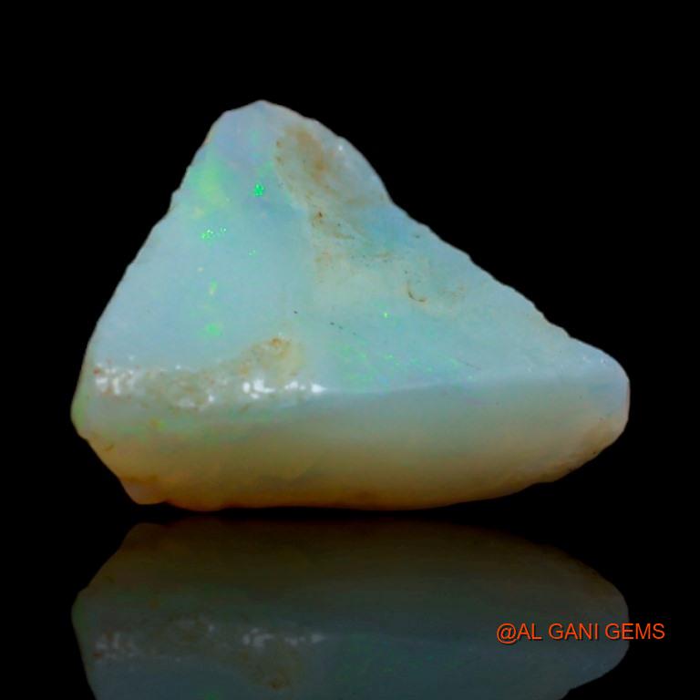 6.40 Cts Natural Australian Fire Opal Loose Gemstone Fancy Rough 15x13x5 mm R-84