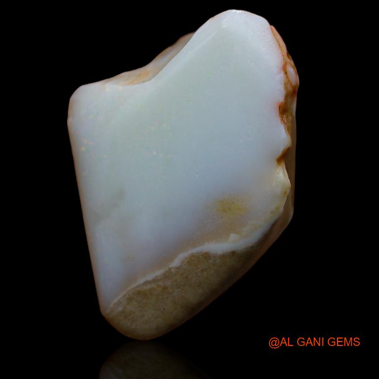 Natural Untreated Fire Opal Loose Gemstone Fancy Rough From Australia 35.00 Cts 28x23x12 mm R-851