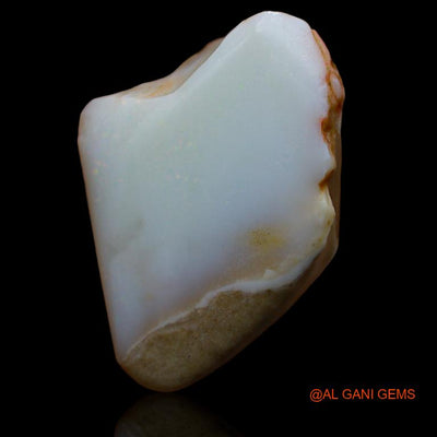 Natural Untreated Fire Opal Loose Gemstone Fancy Rough From Australia 35.00 Cts 28x23x12 mm R-851