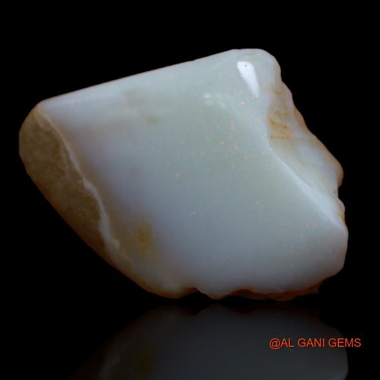 Natural Untreated Fire Opal Loose Gemstone Fancy Rough From Australia 35.00 Cts 28x23x12 mm R-851