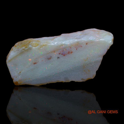 22.00 Cts Natural Australian Fire Opal Fancy Rough Loose Gemstone For Jewelry 29x12x10 mm R-852