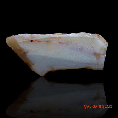 22.00 Cts Natural Australian Fire Opal Fancy Rough Loose Gemstone For Jewelry 29x12x10 mm R-852