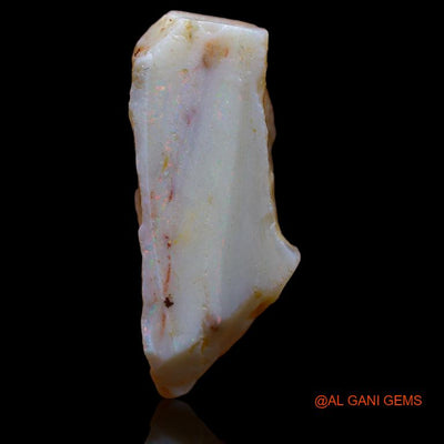 22.00 Cts Natural Australian Fire Opal Fancy Rough Loose Gemstone For Jewelry 29x12x10 mm R-852
