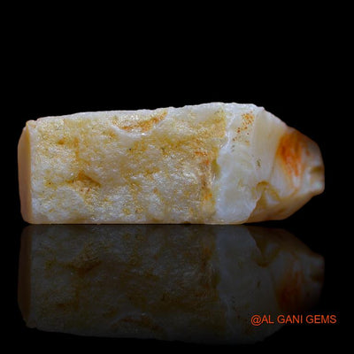 22.00 Cts Natural Australian Fire Opal Fancy Rough Loose Gemstone For Jewelry 29x12x10 mm R-852