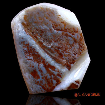 Natural Untreated Fire Opal Loose Gemstone Fancy Rough From Australia 15.00 Cts 23x17x5 mm R-855