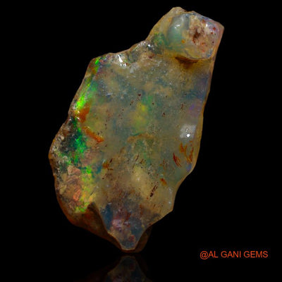 11.00 Cts Natural Australian Fire Opal Loose Gemstone Fancy Rough 27x16x5 mm R-858