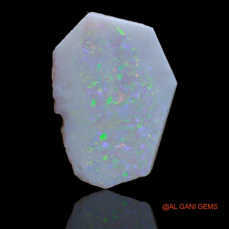 Natural Untreated Fire Opal Loose Gemstone Fancy Rough From Australia 4.25 Cts 22x15x2 mm R-85