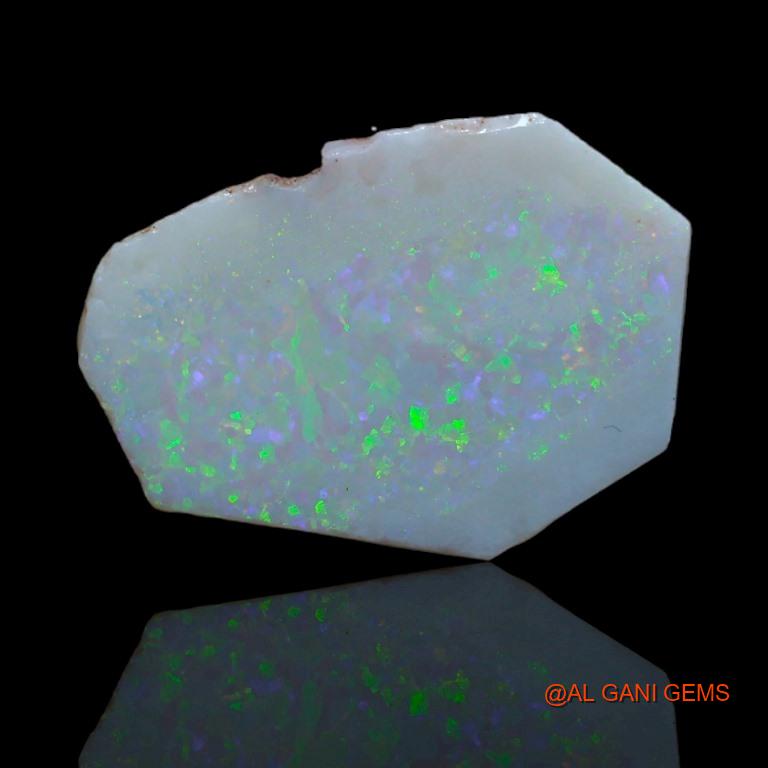 Natural Untreated Fire Opal Loose Gemstone Fancy Rough From Australia 4.25 Cts 22x15x2 mm R-85