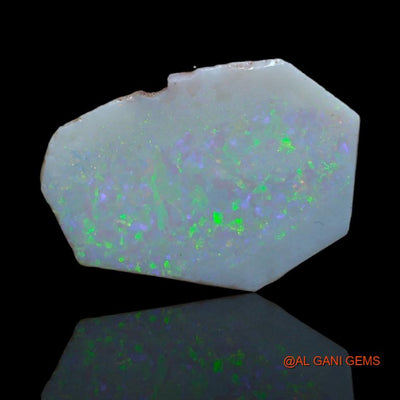 Natural Untreated Fire Opal Loose Gemstone Fancy Rough From Australia 4.25 Cts 22x15x2 mm R-85