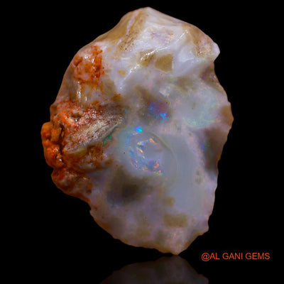 18.00 Cts Unheated Australian Fire Opal Loose Gemstone Fancy Rough Natural 27x20x9 mm R-864