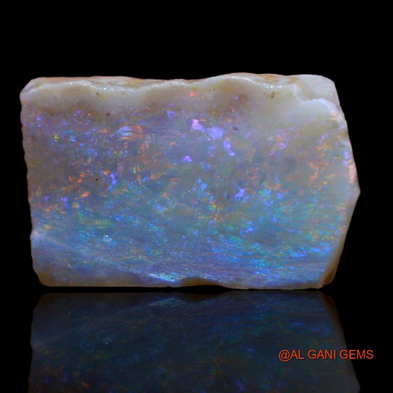 16.00 Cts Natural Australian Fire Opal Loose Gemstone Fancy Rough 20x13x7 mm R-865