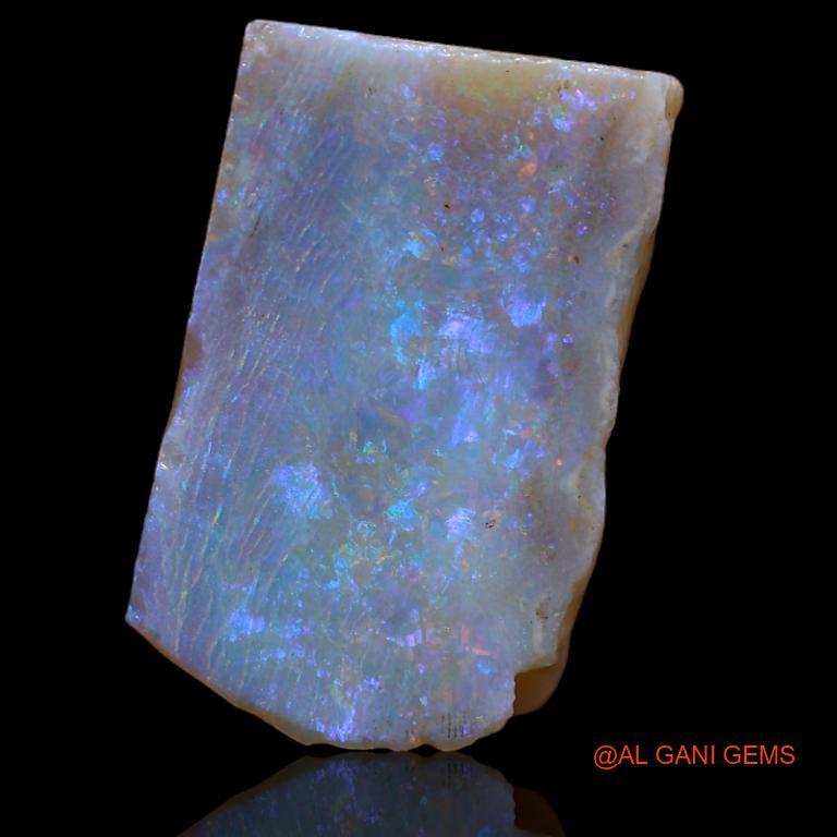 16.00 Cts Natural Australian Fire Opal Loose Gemstone Fancy Rough 20x13x7 mm R-865