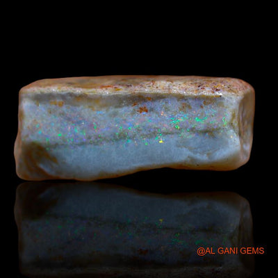 24.00 Cts Unheated Australian Fire Opal Loose Gemstone Fancy Rough Natural 24x23x10 mm R-867