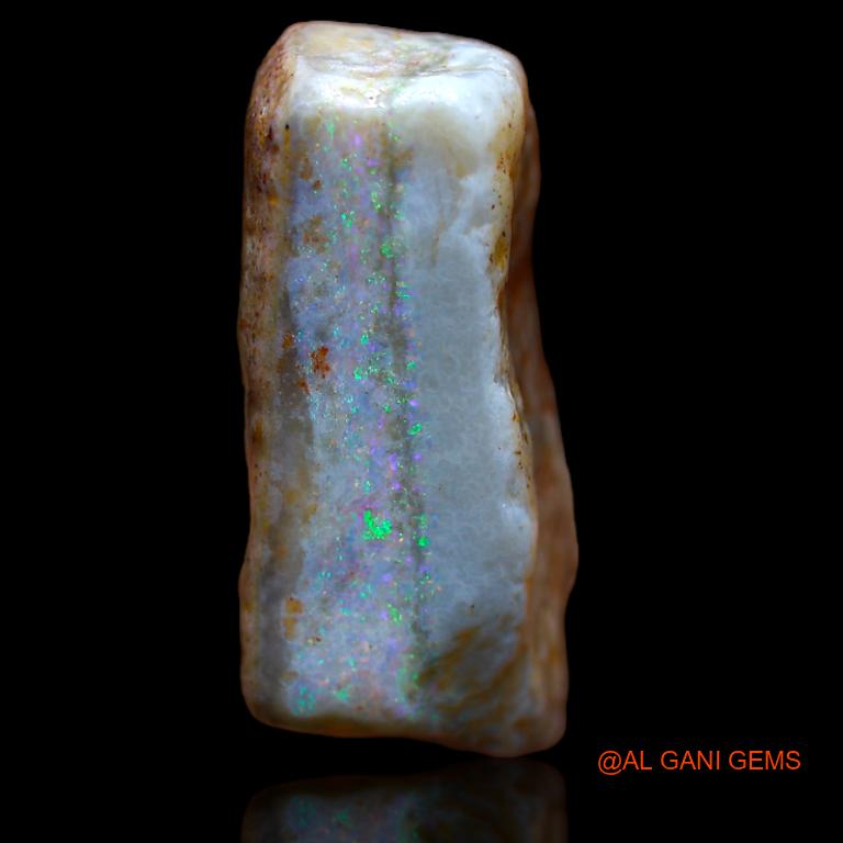 24.00 Cts Unheated Australian Fire Opal Loose Gemstone Fancy Rough Natural 24x23x10 mm R-867