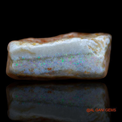 24.00 Cts Unheated Australian Fire Opal Loose Gemstone Fancy Rough Natural 24x23x10 mm R-867