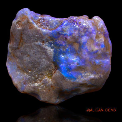 Natural Untreated Fire Opal Loose Gemstone Fancy Rough From Australia 16.00 Cts 21x18x9 mm R-869