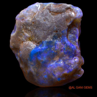 Natural Untreated Fire Opal Loose Gemstone Fancy Rough From Australia 16.00 Cts 21x18x9 mm R-869