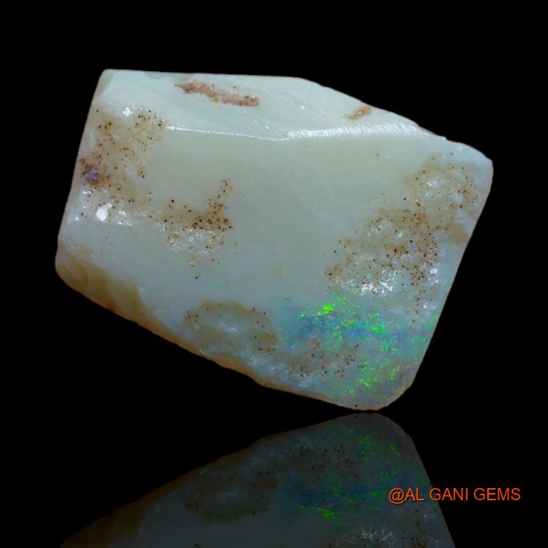 Natural Untreated Fire Opal Loose Gemstone Fancy Rough From Australia 9.10 Cts 20x15x7 mm R-86