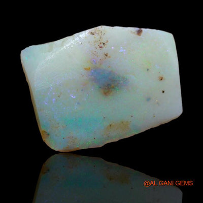 Natural Untreated Fire Opal Loose Gemstone Fancy Rough From Australia 9.10 Cts 20x15x7 mm R-86