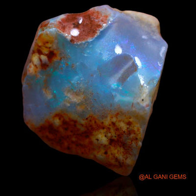 13.00 Cts Unheated Australian Fire Opal Loose Gemstone Fancy Rough Natural 20x17x6 mm R-870