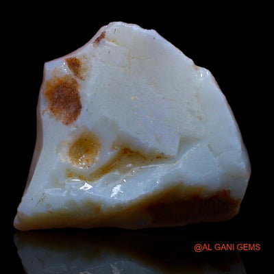 13.00 Cts Natural Australian Fire Opal Loose Gemstone Fancy Rough 21x19x6 mm R-871