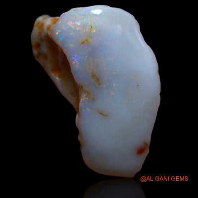18.00 Cts Natural Australian Fire Opal Loose Gemstone Fancy Rough 26x18x2 mm R-874