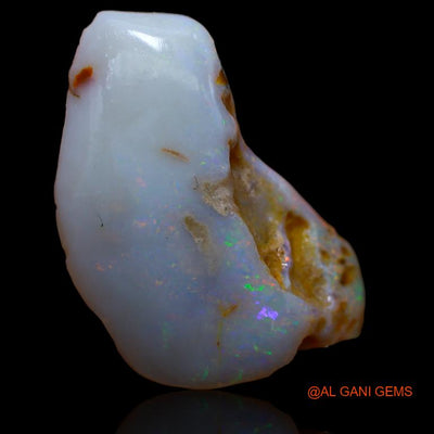 18.00 Cts Natural Australian Fire Opal Loose Gemstone Fancy Rough 26x18x2 mm R-874