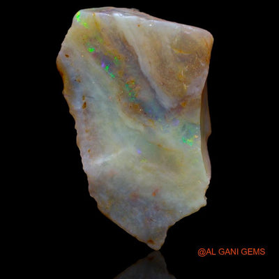 Natural Untreated Fire Opal Loose Gemstone Fancy Rough From Australia 16.00 Cts 24x16x7 mm R-878