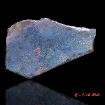 Natural Untreated Fire Opal Loose Gemstone Fancy Rough From Australia 21.00 Cts 26x16x9 mm R-879