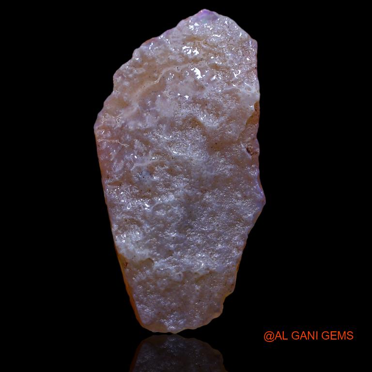 Natural Untreated Fire Opal Loose Gemstone Fancy Rough From Australia 10.00 Cts 31x16x3 mm R-880
