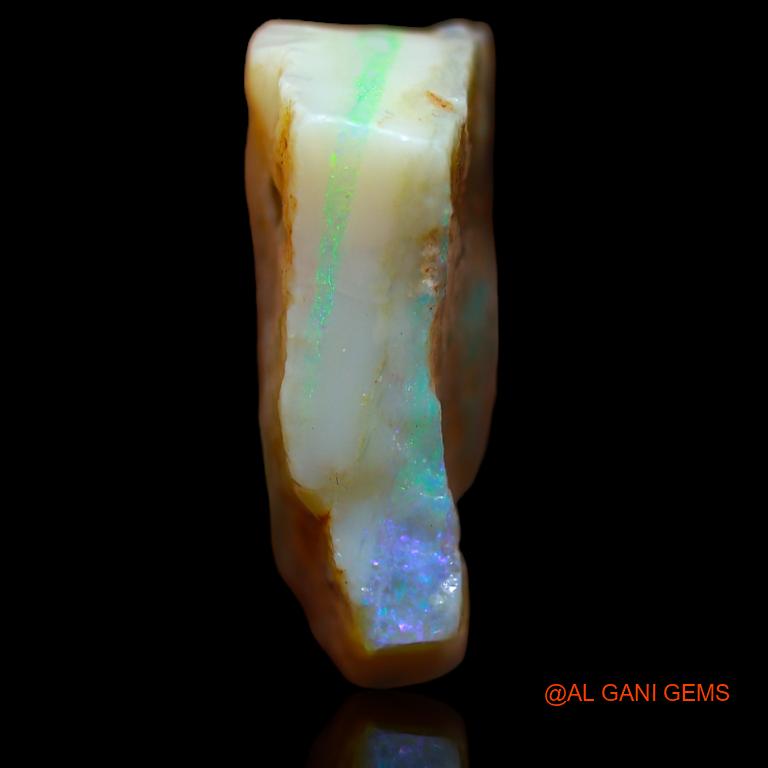 31.00 Cts Unheated Australian Fire Opal Loose Gemstone Fancy Rough Natural 27x24x8 mm R-882