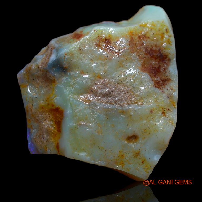 31.00 Cts Unheated Australian Fire Opal Loose Gemstone Fancy Rough Natural 27x24x8 mm R-882