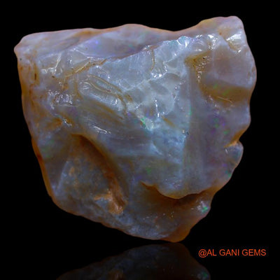 19.00 Cts Natural Australian Fire Opal Loose Gemstone Fancy Rough 22x21x8 mm R-885