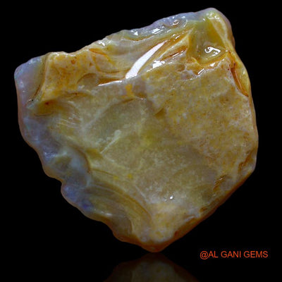 19.00 Cts Natural Australian Fire Opal Loose Gemstone Fancy Rough 22x21x8 mm R-885