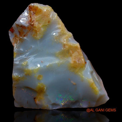 23.00 Cts Unheated Australian Fire Opal Loose Gemstone Fancy Rough Natural 24x22x11 mm R-887